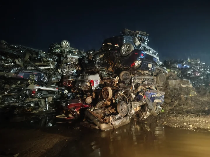 Metalico vehicle recycling and materials recovery yard